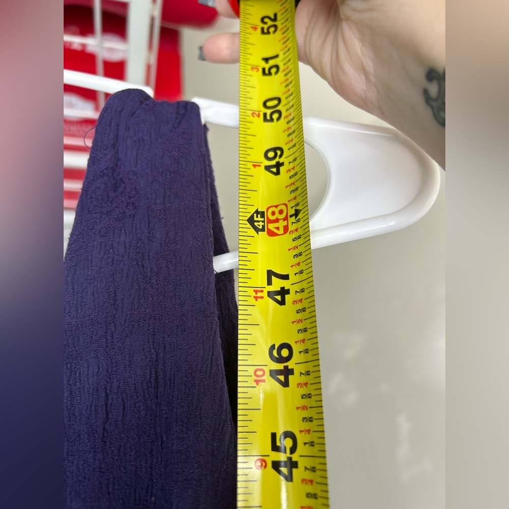 Elegant eggplant purple Maxi Dress - Picture 2 of 4